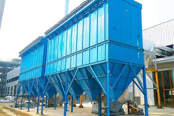 圣萊特耐材廠分式布袋除塵現場